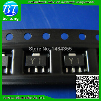 

100pcs LOT SS8050 Y1 SOT89 15A 25V NPN SMD transistor