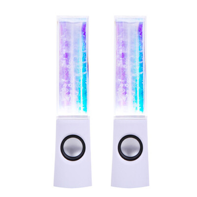 

Smart Fountain LED Light Portable Colorful Computer Sound Water Dance Speaker Suitable For Computer Mobile Music Player