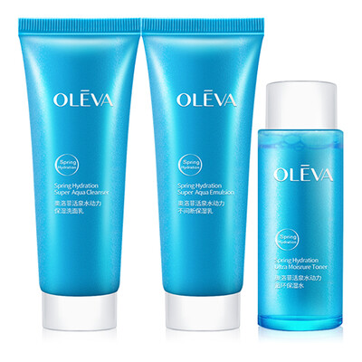 

Olofi OLEVA water power hydration travel set face cream 15ml moisturizing water 30ml moisturizing milk 20ml