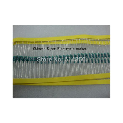 

200PCS 1/4W Watt 6.2K ohm 6.2K Metal Film Resistor 0.25W 1% ROHS