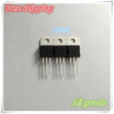 

Hot Free Shipping 10pcs L7809CV L7809 Voltage Regulator TO-220 9V 15A diy kit raspberry banana pi zero boost channels bag