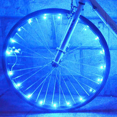 

Bicycle Cycling 20 LEDs Colorful Cool Safety Spoke Wheel Light Bike Accessories