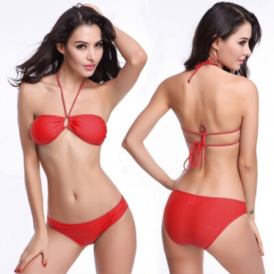 

Womens Strappy Nylon Bikini