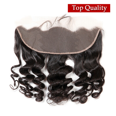 

Nami Hair Best Quality 13x4 Lace Frontal Chinese Virgin Hair Loose Wave Ear To Ear Human Hair Closure With Baby Hair