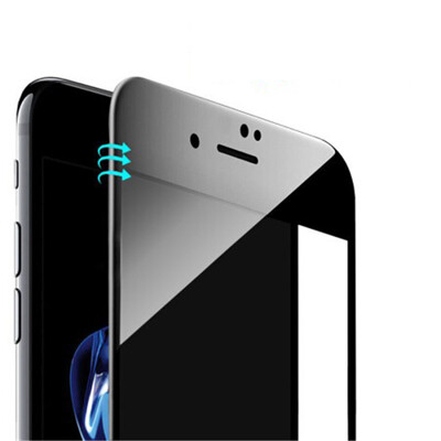 

Smorss 3D anti-blue full-screen Apple 7Plus tempered film full-screen coverage iPhone7Plus tempered film 3D carbon fiber soft side high-definition mobile phone protective film black
