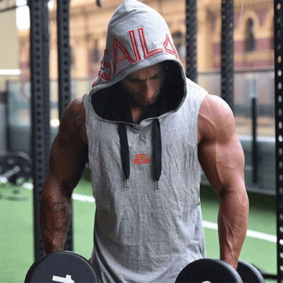 

Muscle Dr brothers summer sports casual vest male Slim breathable waistcoat sleeveless vest