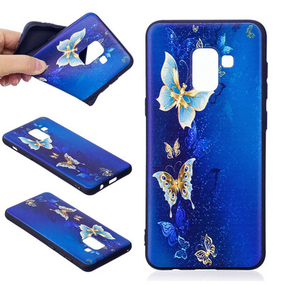 

BEFOSPEY Painting Relief Protective Soft TPU Case For Samsung Galaxy A8201856