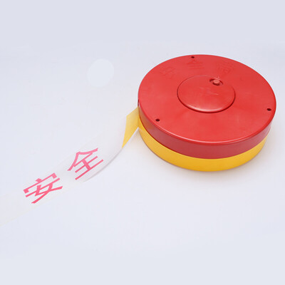

Tengchi CT safety isolation cord line disc warning belt reflective isolation belt traffic engineering warning split safety belt cordon attention safety 100 meters