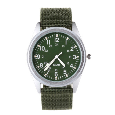 

ORKINA P104 Mens Military Style Fashionable Watches w Luminous Pointer -Army GreenSilver