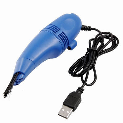 

Huayuan Computer Vacuum Mini USB Keyboard Cleaner Desktop Laptop Brush Dust Cleaning Collector Kit