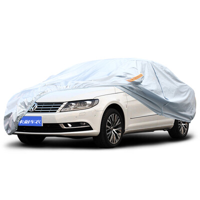 

Carnegie Silver Four Seasons Car Chess Car Cover Dedicated to Volkswagen LaVida New Speed ​​Teng New Bora Sedan Sunscreen Sunshade Insulation Dustproof Windproof Rainproof Car Clothing Cover Car Cover Car Accessories