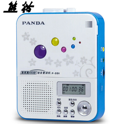 

PANDA F-331 Язык репитер ленты U диск карты рекордер транскрипции машины MP3-плеер (синий)