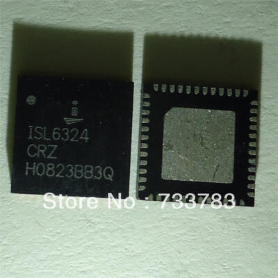 

5pcs/lot ISL6324CRZ ISL6324 Hybrid SVI/PVI with I2C Monolithic Dual PWM Hybrid Controller Powering AMD SVI Split-Plane