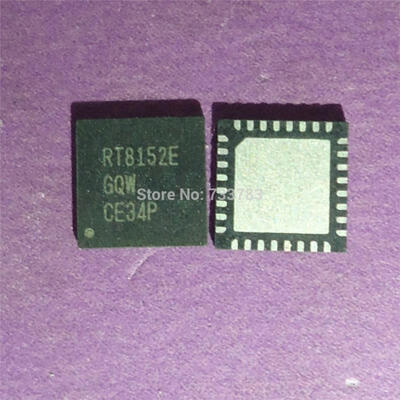 

5pcslot RICHTEK RT8152EGQW RT8152E Single-Phase PWM Controller for CPU GPU Core Power Supply