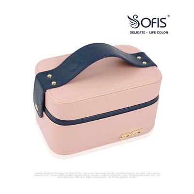 

SOFIS earrings earrings earrings earrings earrings storage box jewelry box jewelry storage box jewelry box earrings storage box original DIY birthday gift pink
