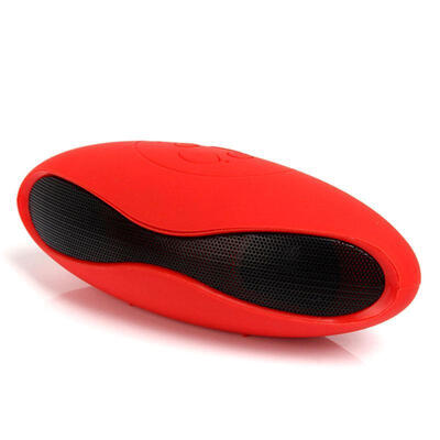 

Portable Mini Rugby Bluetooth Speaker Stylish Wireless Stereo Support TF Card Insert USB Port Hands Free Stereo MP3 Player