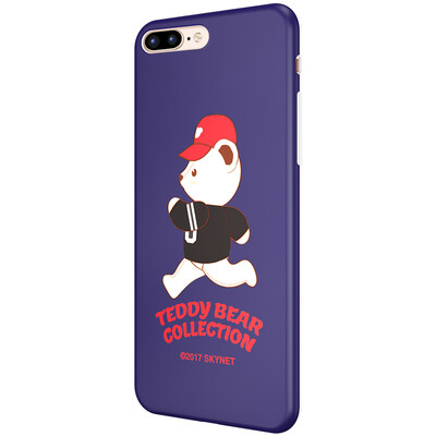 

Teddy Collection Apple 8 / 7Plus Mobile Shell iPhone8 / 7Plus Cartoon Cover All-inclusive Силиконовая мягкая оболочка Teddy Athlete