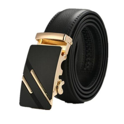 

2017 Fashion leather strap male automatic buckle belts authentic girdle trend mens belts ceinturecinto masculino