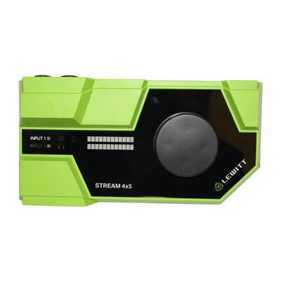 

LEWITT STREAM4x5 Four-in-Five professional recording dubbing online education live sound card white