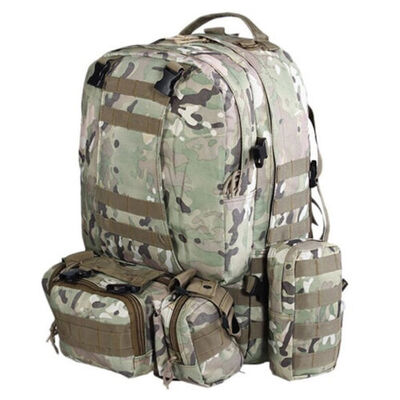 

55L 3D Molle Tactical Outdoor Assault Military Rucksack Backpack Shoulder Bag