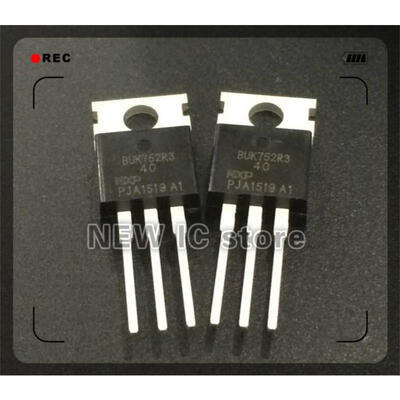 

Free shipping 10pcs BUK752R3-40 BUK752R3 BUK752 TO-220 NEW IC