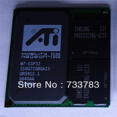 

1pcslot M7-CSP32 216Q7CGBGA13 7500 32M integrated chipset 100 new Lead-free solder ball Ensure original not refurbished or teardown