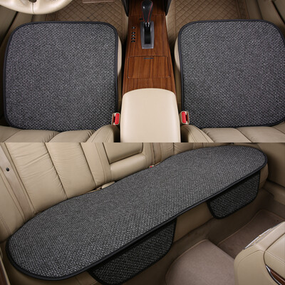 

KOOLIFE car seat four seasons universal summer small three-piece without backrest cushion Angkewei new speed Tengguan Guan Junwei H6 magotan BMW Mercedes temperament gray