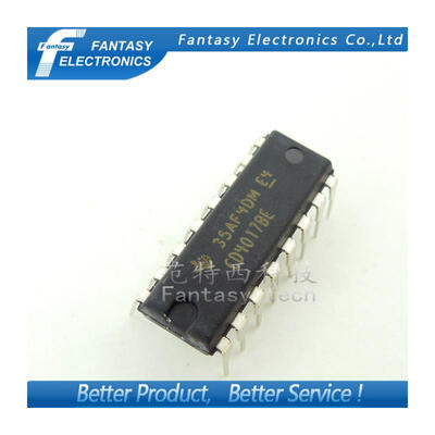 

100PCS CD4017BE DIP16 CD4017 DIP CD4017B new and original IC free shipping