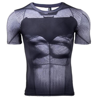 

American Captain 3D Print T-Shirt Men&39s Shirt Men&39s CrossFit Top Avatar Superhero Superman T-Shirt Equipment for Fitness