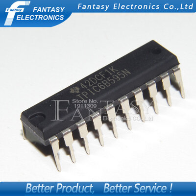 

10PCS TPIC6B595N DIP20 TPIC6B595 DIP new and original IC free shipping