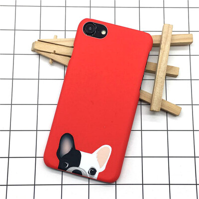 

Забавный мультфильм собака жесткий пластик ультра тонкий чехол для IPhone 5 5s se Тонкий корпус телефона чехлы для iphone 6 6s 7 8