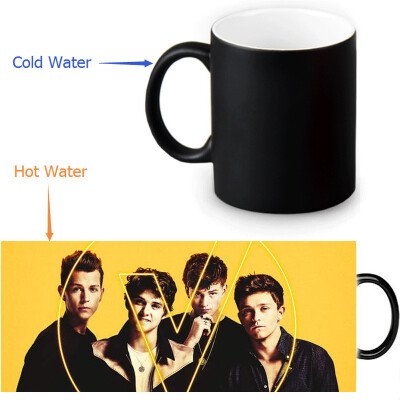 

The Vamps 350ml12oz Heat Reveal Mug Color Change Coffee Cup Sensitive Morphing Mugs Magic Mug Milk Tea Cups