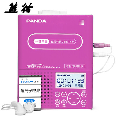 

PANDA F-332 репитер ленточный накопитель English Learning Machine Tape / U диск TF карта mp3-плеер Recorder транскрипция радио