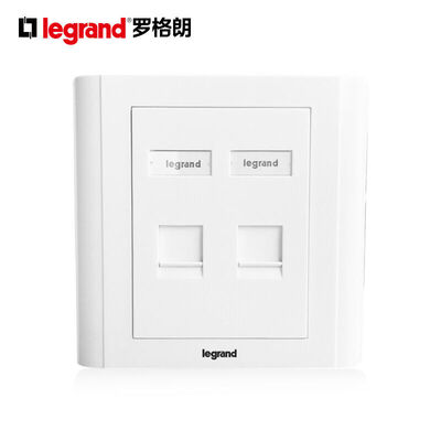 

Legrand Network Module Panel Single Port Information Panel 1 Box 12 Pack 632817
