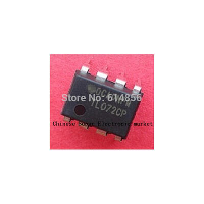 

50pcs TL072 TL072CP IC OP AMP DUAL JFET LOW NOISE DIP-8
