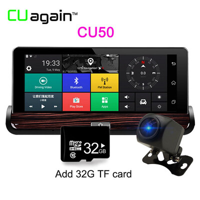 

CU50 DVR 7"Touch Android Car Camera 3G WIFI Rearview Mirror DVR GPS Car Video Recorder Dash Camera FHD 1080P Dual Lens
