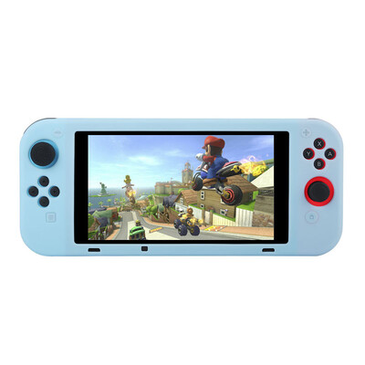 

BUBM Nintendo switch case host handle nintendo ns silicone split protective case switch-F red blue