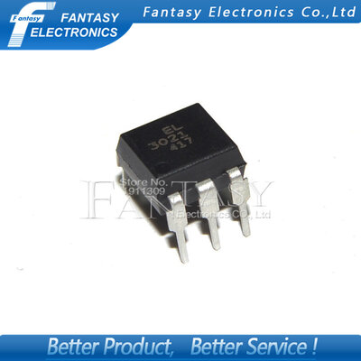 

10PCS EL3021 DIP6 MOC3021 DIP new and original IC free shipping