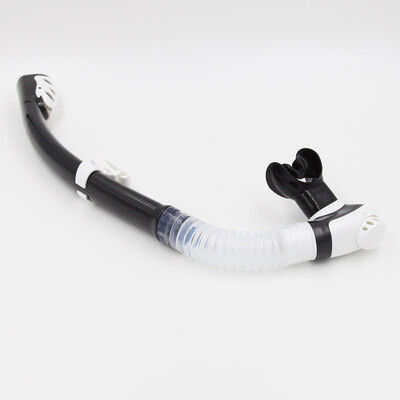 

Whale aquatics Silicone Snorkel Premium Ultra Flexible Free diving Swimming Diving Breathing Tube
