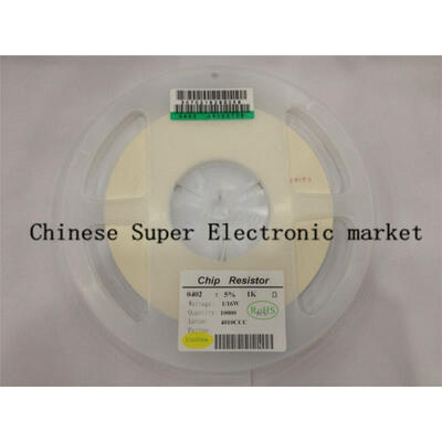 

1000PCS 0402 620R 620 OHM 5% smd thick film chip resistor