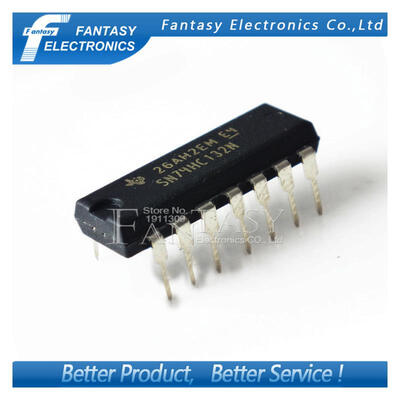 

50PCS SN74HC132N DIP14 SN74HC132 DIP 74HC132N 74HC132 new and original IC free shipping