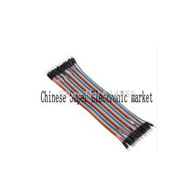 

80pcs = 2 Row= 1Lot colorful Dupont Cable 20cm 2.54mm 1pin 1p-1p Female to Male jumper wire for breadboard