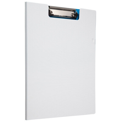 

Comix A5305 Central Grid Series folder folder A4 double folding board clip blue