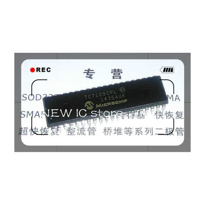 

10PCS TC7109CPL DIP-40 TC7109 12-Bit uA-Compatible Analog-to-Digital Converters