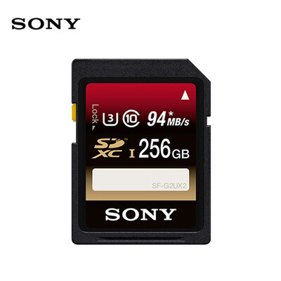 

SONY 256G memory card SF-G2UX2 SDXC UHS-I memory card SD card 94MB  read speed
