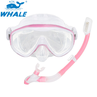 

Whale Brand Scuba Diving Mask Snorkel Goggles Set Силиконовое оборудование для бассейнов