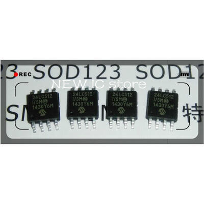 

Free Shipping 5pcs 24LC512-ISM 24LC512I 24LC512-I SM SOP8 New Original
