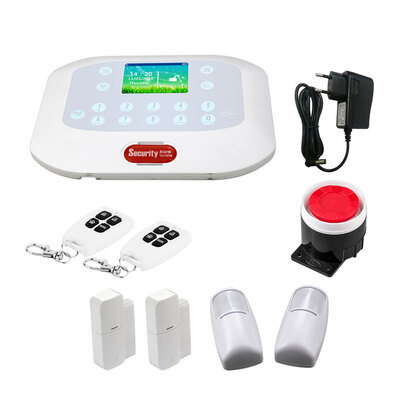

Touch TFT GSM wireless alarm IOS Android APP Control Home security Anti-theft Alarm System Protection