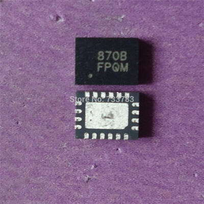 

5pcs/lot ISL95870BHRZ ISL95870B ISL95870 (870B) PWM DC/DC Controller with VID Inputs for Portable GPU Core-Voltage Regulator
