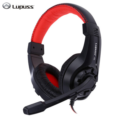 

Lupuss G1 3,5 мм Surround Stereo Gaming Headset Headband Headphone с микрофоном для ПК